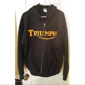 ❌SOLD❌ Triumph zip up jacket